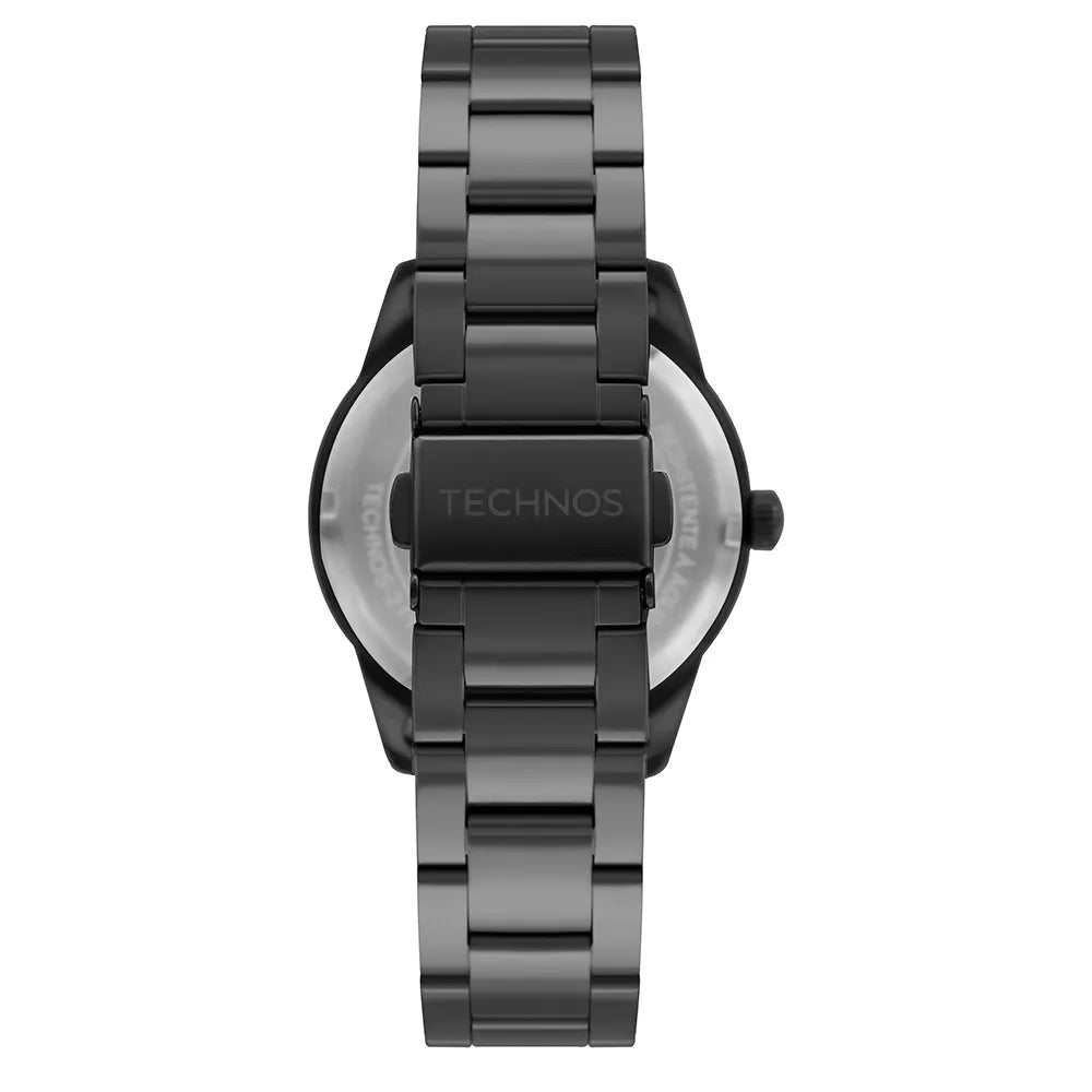 Relógio Tec Masculino Steel Preto