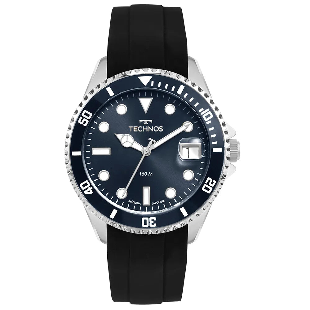 Relógio Tec Masculino Acqua Prata