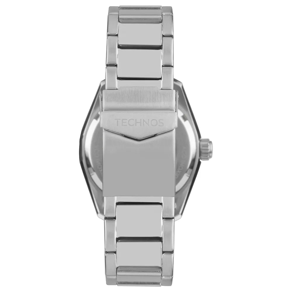 Relógio Tec Masculino Automático Prata