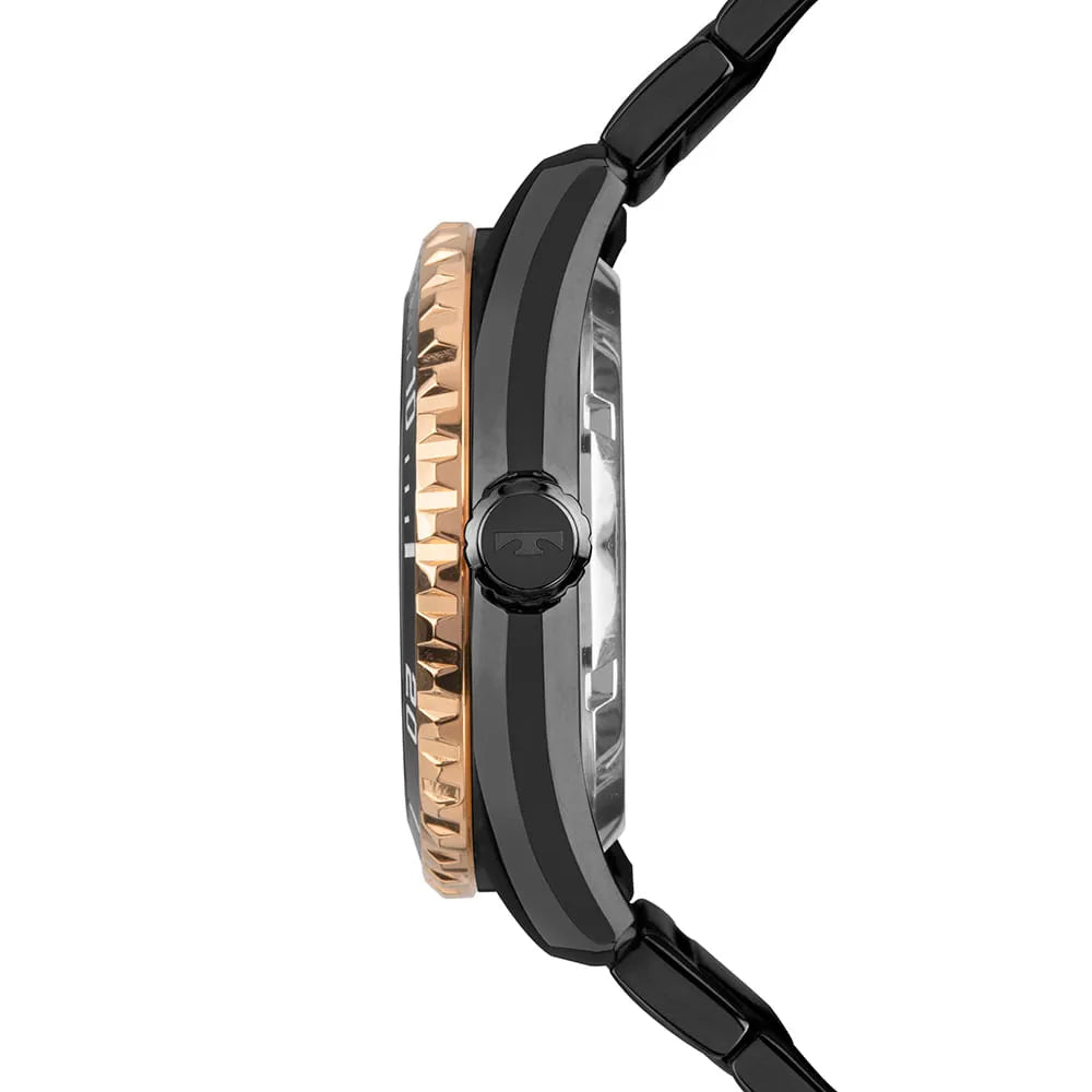 Relógio Tec Masculino Automático Bicolor