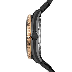 Relógio Tec Masculino Automático Bicolor