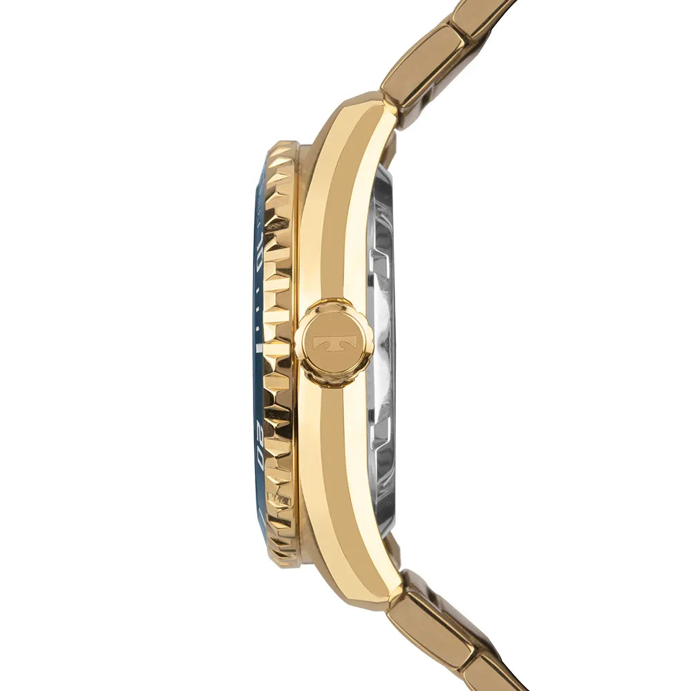 Relógio Tec Masculino Automático Dourado