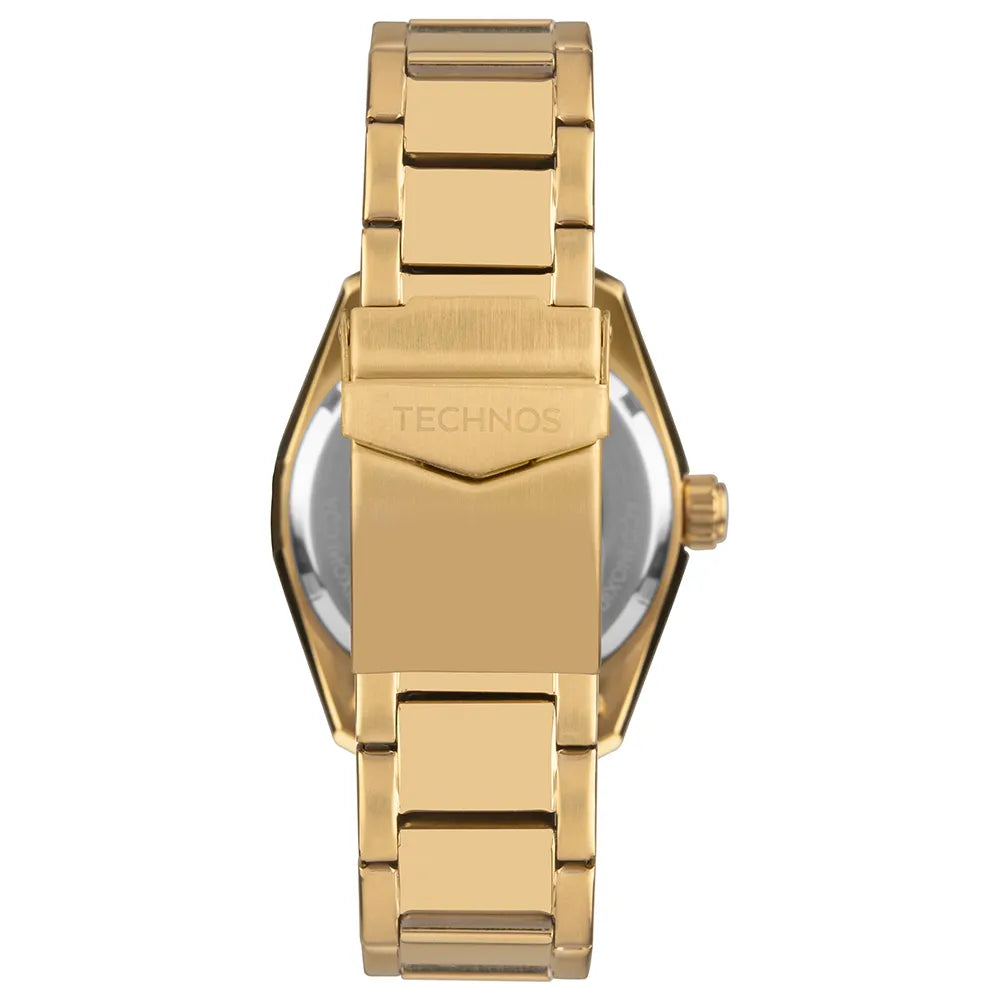 Relógio Tec Masculino Automático Dourado