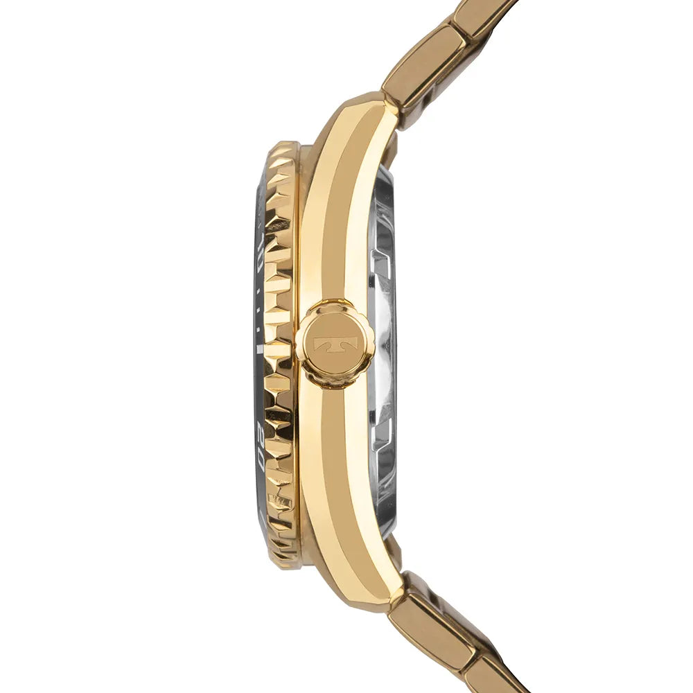 Relógio Tec Masculino Automático Dourado
