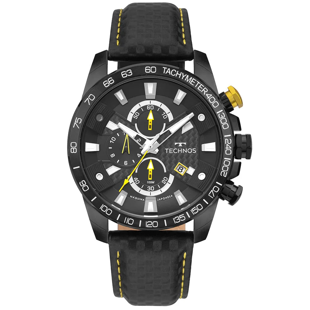 Relógio Tec Masculino Ts Carbon Preto