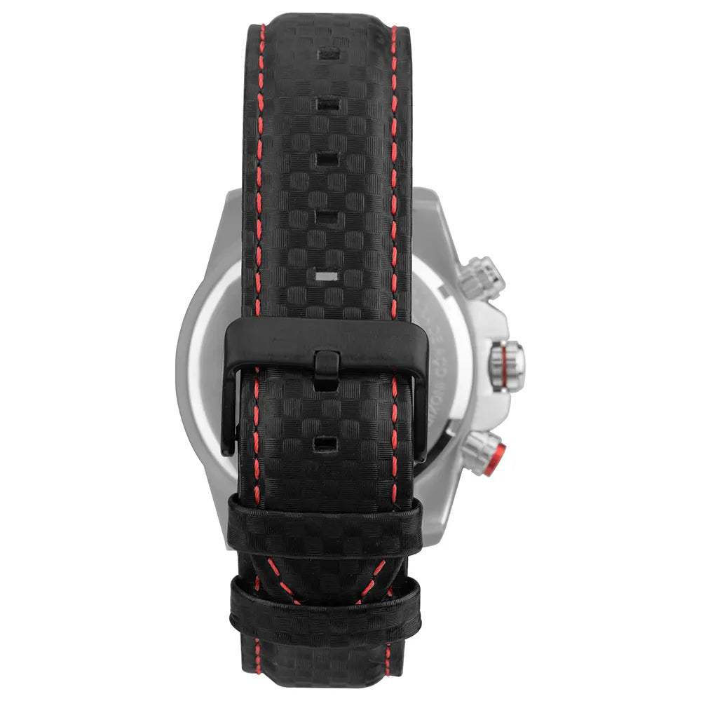 Relógio Tec Masculino Ts Carbon Prata