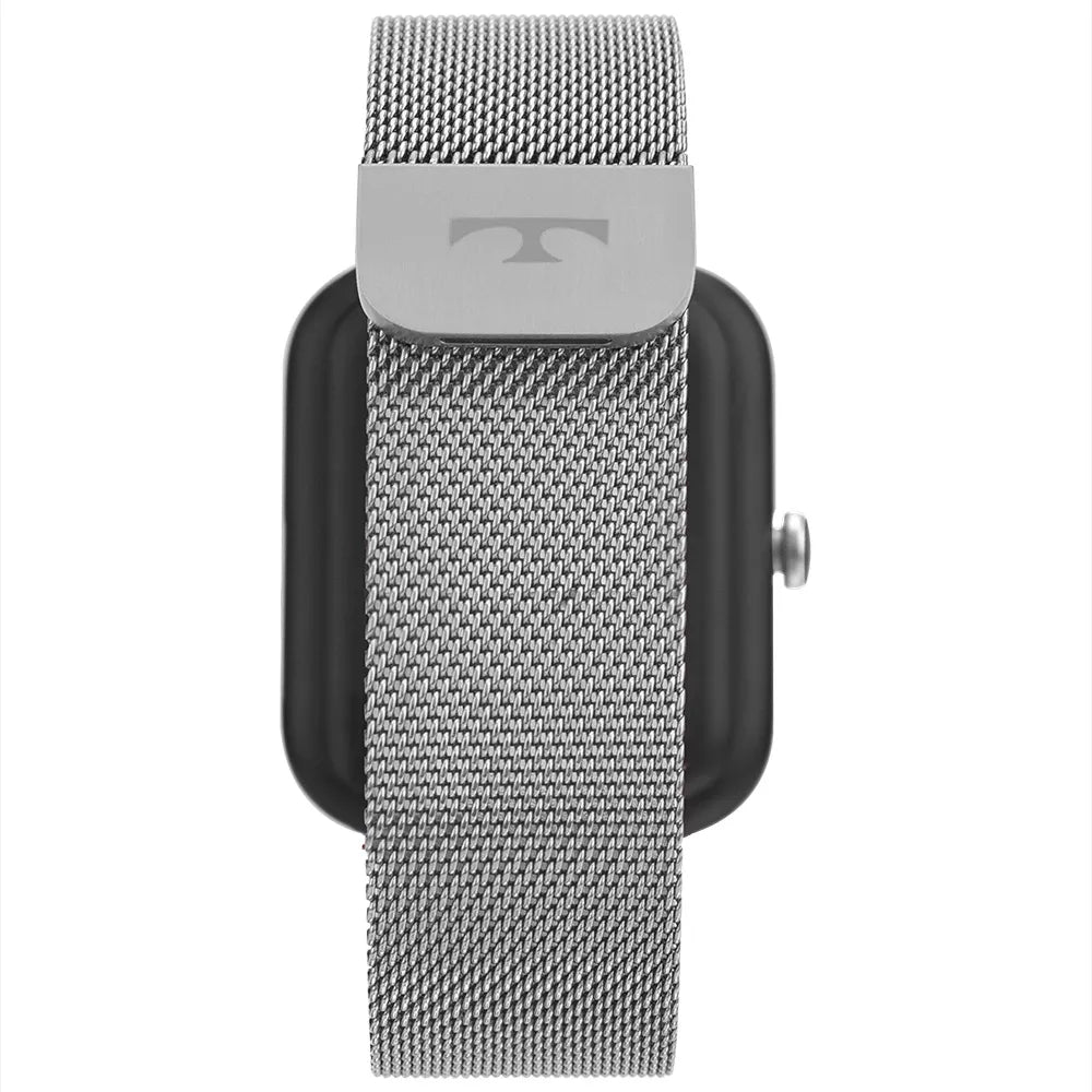 Smartwatch Tec Connect MAX Prata e Preto