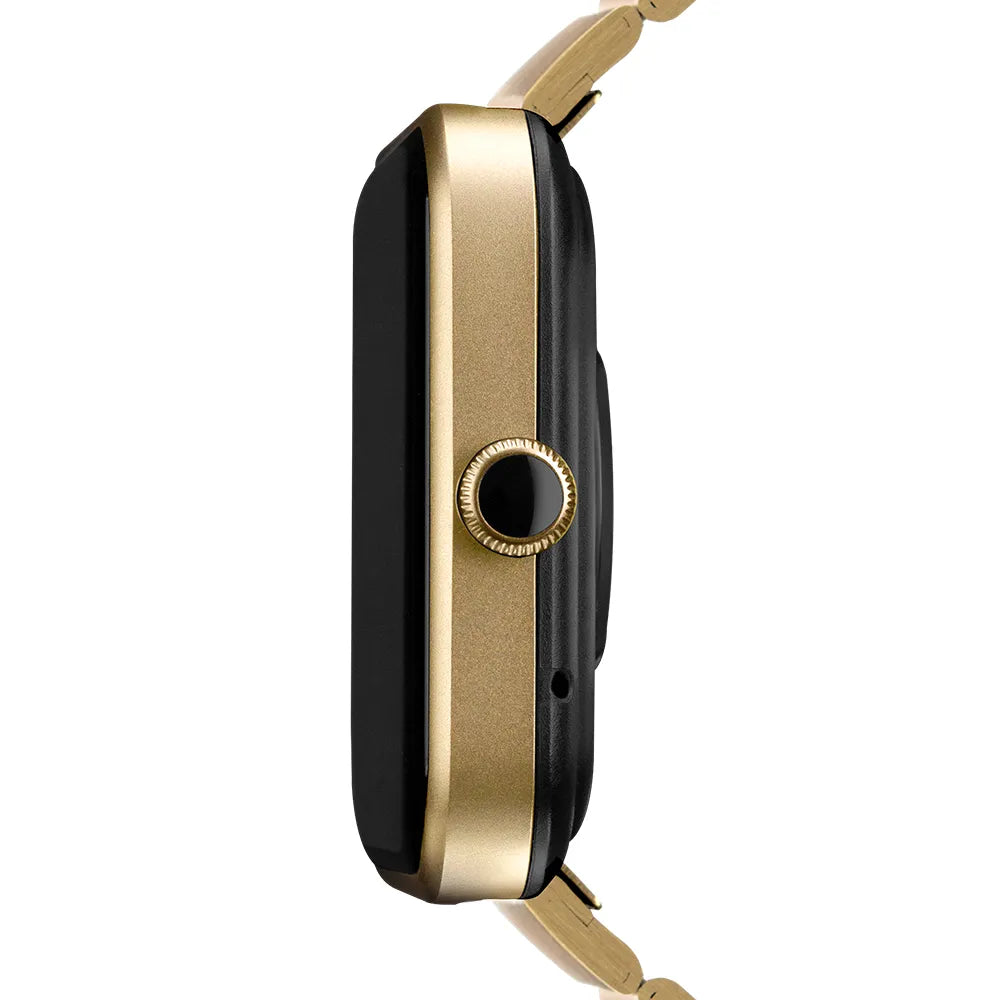 Smartwatch Tec Connect MAX Dourado e Preto