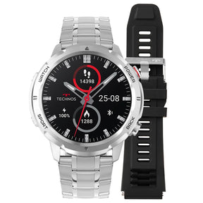 Smartwatch Tec Connect Sports Call Prata